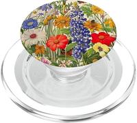 Mixed Flowers Bouquet Wildflowers Floral Botanical PopSockets PopGrip para MagSafe