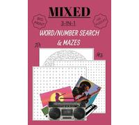 Mixed Puzzle Book 3-in-1: 100 Puzzles