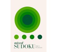 Mixed Sudoku: Pretty Travel Size Bauhaus Sudoku Puzzle A5 Size | Stylish. Smart. Travel-Ready.