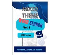 Mixed Theme Word Search, Vol 1: mixed word search Volume 1 about pirate , ocean , car and computer tech | 6 x 9 in , 120 puzzles
