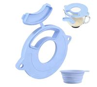 Mixer Bowl - Cover Silicone Replacement Splash-Proof Guard, Kitchen Supply, Bread Making Vessel, Flour Proofing Gear, Meal Prep Tool, Baking Cooking Accessory For Professional Home Chef Projects