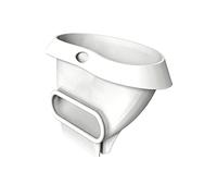 Mixer Funnel - Splash Proof Silicone Tool | Kitchen Funnel | Dishwasher Safe, For 4.5 & 5 Quart Tilt Mixers, Easy Pour Design, Free Baking, Powdered Sugar Liquids