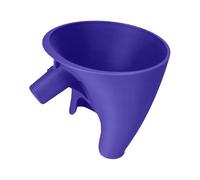 Mixer Funnels Attachment, Leak Proof Wide Mouth Kitchen Funnel, No Spill Food Pouring Tool, Interactive Baking Bowl Insert for 222mm Stand Mixers, Ideal to Eggs and Liquids 3.94x4.72x5.51 Inches