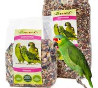 Mixerama Variedad de Verduras Amazonas - alimento Natural para Loros - Mejor Comida para Loros para tu Loro amazónico, tamaño 1 kg