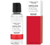 Mixgliss Fatal 2 en 1 Fubricante y Masaje de Silicona Rose Velours 50ml