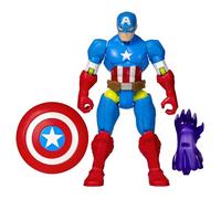 MixMashers Marvel, Capitán América, Figura de acción Mix-and-Match Avengers y Accesorios