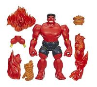 MixMashers Marvel, Hulk Rojo, Figura Deluxe Personalizable Mix-and-Match Avengers y Accesorios, Juguetes de superhéroes a Escala de 12 cm, para niños y niñas a Partir de 4 años