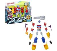 Transformers MixMashers, Optimus Prime, Figura de acción Deluxe Mix-and-Match y Accesorios