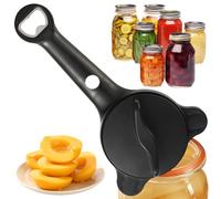 Mixnexorad Abrebotes | Abrelatas de 4 en 1 | Herramienta Ajustable para Abrir Latas - para camping, para bar, para picnic, para apartamento, para cocina, para dormitorio, para