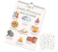 Mixnexorad Calendario 2026 Lista de Deseos,Encuadernación en Ilustrado Decoración del Hogar Inspirador,Planificador Diario | Para Hábitos Salud Mental Estudio Tareas del Hogar Ejercicio y Ocio