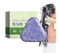 Mixnexorad Champú Sólido - Jabón de 120g para Espesor y Fortalecimiento,Champú para Mujeres con Cabello Fino,para Volumen, Reparación del Cuero Cabelludo y Control de Grasa