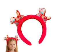 Mixnexorad Diadema Para La Fiesta De La Primavera | Tocado Del Año Del Caballo,Diadema para Fotos de Fiesta | para Niños Niñas Estudiantes Invitados a Festivales Fiestas Enthusiastas del Cosplay y