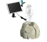 Mixnexorad Fuente Solar para Bebedero de Aves | Decorativo bajo Ruido - Fuente Exterior para Baño de Aves | Uso En Jardín, Piscina, Patio Trasero, Parque, Jardín, Estanque, Patio,