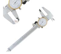 Mixnexorad Herramienta De Medición Con Micrómetro - Pie De Rey De Rango 0-150 mm - 0.02mm Precisión Herramienta De Medición De Profundidad Con Reloj | Para De Profundidad Y Espesor En