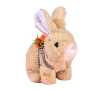 Mixnexorad Juguetes de Conejito realistas para niños, Juguete de Conejito Interactivo Realista | Juguetes de Figura de Felpa interactiva Conejito Relleno,Conejo Realista de Mascotas electrónicas,