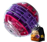 Mixnexorad Laberinto Puzle - Divertida Bola Rodante 3D Juego Educativo Ingenio - Juguetes De Laberinto Y Reconocimiento Espacial | para Mujeres Hombres Adolescentes Familia Viajes Escuela Oficina