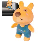 Mixnexorad Pelguero, Peluche Peluche de Peluche | Cartoon Yellow Lindo Dog Doll 9.06 Pulgadas,Juguete de Peluche Suave Juguete para el hogar decoración de la habitación del Cachorro para Viajar en