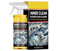 Mixnexorad Restaurador De Molduras para Automóviles,Limpiador Restaurador de Interior de 120ml,Producto De Limpieza Detallada para Molduras De Vehículo - para Asientos Salpicadero Coche Sedán SUV