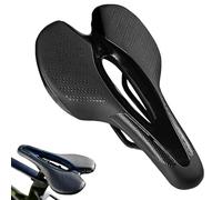 Mixnexorad Sillín de Bicicleta de Carretera - Cojín Impermeable para Asiento de Bicicleta de montaña - Reemplazo de sillín de Bicicleta Antideslizante con Orificio Hueco Transpirable Acolchado,
