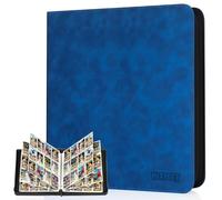 MIXPOET Álbum de tarjetas, álbumes de recortes, 12 bolsillos con fundas para 960 cards, encuadernación para tarjetas YGO MTG TCG