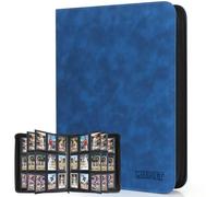 MIXPOET Álbum para Tarjetas Top loaders, Top Loader Album de Cartas, Capacidad 252 Top Loaders 9 Bolsillo, Tarjetas Coleccionables Carpeta Cargadores Superiores MTG TCG, Solo aplicable a Top loaders