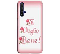 Mixroom - Carcasa de TPU silicona blanda para Huawei Honor 20 Fantasía Rose Tvb Ti Voglio Bene R255