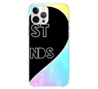 Mixroom - Carcasa trasera de TPU silicona blanda para iPhone 17 Pro Max Fantasía pareja derecha Best Friend V312