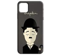 Mixroom - Carcasa trasera de TPU silicona blanda para Xiaomi 14T Pro fantasía Charlie Chaplin V324