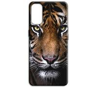 Mixroom - Funda Back Case de TPU silicona blanda para Samsung Galaxy A53 5G Fantasía Tigre H124