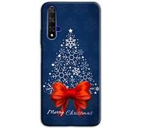 Mixroom - Funda Back Case de TPU silicona suave para Huawei Nova 5T fantasía árbol y árbol de Navidad L1125