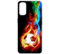 Mixroom - Funda protectora Back Case de TPU silicona blanda para Xiaomi Redmi Note 11 / 11s 4G fantasía fútbol E82