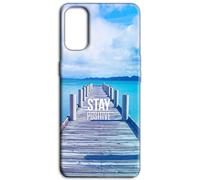 Mixroom - Funda protectora Back Case de TPU Silicona Suave para Motorola Moto G82 5G Fantasía Stare Positivo Stay Positive Q249