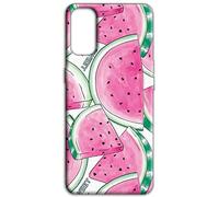 Mixroom - Funda protectora Back Case de TPU Silicona Suave para Oppo Reno 8 Lite 5G Fantasía Sandía Sandía M712