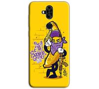 Mixroom - Funda protectora de TPU silicona blanda para Huawei Mate 20 Lite S288 Banana Gang