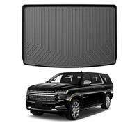 Mixsuper Ajuste Personalizado para Forro de Carga 2021 2022 Chevrolet Suburban/GMC Yukon XL detrás de la Tercera Fila de Asientos para Maletero, tapete para Todo Tipo de Clima