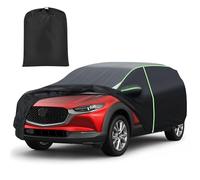 Mixsuper Liner Funda de Coche para Mazda CX-30 2020-2024, Cubierta Completa de Coche para Todo Tipo de Clima, Cubierta Impermeable para Exteriores con Tiras Reflectantes para Puerta con Cremallera