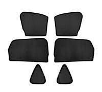 Mixsuper Parasol de Ajuste Personalizado para Mazda CX-5 2017-2023 2024, Parasol de Ventana Lateral para CX5, Malla magnética, protección contra Rayos UV, Paquete de 6