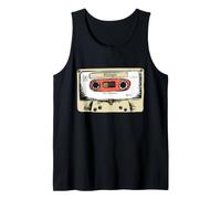 Mixtape Casete Retro 80s 90s Analógico Música Nostalgia Camiseta sin Mangas