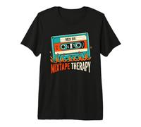 Mixtape - Cinta de Casete para Terapia Retro Camiseta Premium