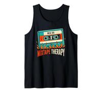 Mixtape - Cinta de Casete para Terapia Retro Camiseta sin Mangas
