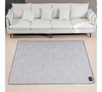 Mixtric Alfombrilla Calefactora EléCtrica, Alfombra TéRmica, Alfombra Calefactable, Calentamiento RáPido, ProteccióN Seguridad, FáCil Limpieza, para Sala Estar, Oficina, Sala Juegos,150 * 100cm