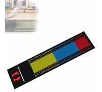 Mixtric Colchoneta Salto Largo Pie 3MM Grosor, Cojín Entrenamiento para Niños y Adultos, Medición Salto Largo para Ejercicios Escolares y Domésticos, Colchoneta Gimnasio Antideslizante,250 * 90mm