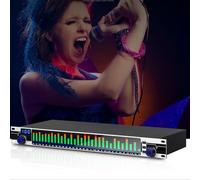 Mixtric Ecualizador Digital para Sistemas Audio EstéReo DoméSticos, Ecualizador GráFico Profesional 31 Bandas y Doble Canal, con Ajuste por Pc, ReduccióN Ruido y Analizador Espectro