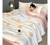 Mixtric EdredóN Refrescante, Manta Refrescante Japonesa De Doble Cara con TecnologíA FríA para Sudores Nocturnos Y Personas con Calor Q-Max0.45,33,200 * 230cm4PCS