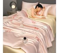 Mixtric EdredóN Refrescante, Manta Refrescante Japonesa De Doble Cara con TecnologíA FríA para Sudores Nocturnos Y Personas con Calor Q-Max0.45,22,200 * 230cm4PCS