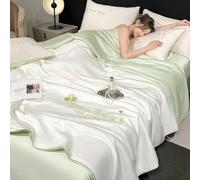 Mixtric EdredóN Refrescante, Manta Refrescante Japonesa De Doble Cara con TecnologíA FríA para Sudores Nocturnos Y Personas con Calor Q-Max0.45,06,200 * 230cm4PCS