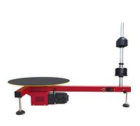 Mixtric Envolvedora EléCtrica Film RetráCtil, MáQuina SemiautomáTica Embalaje Film Estirable, MáQuina Envolver Cajas CartóN, Modelo EléCtrico Manual Doble FuncióN, DiáMetro Plataforma Giratoria40Cm,A