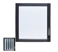 Mixtric Iluminador Led para RadiografíAs, Visor PelíCulas RadiográFicas con IluminacióN, Panel AcríLico y Marco Aluminio, Brillo Ajustable, para ClíNicas, Hospitales, Laboratorios,45 * 50 * 2.5cm