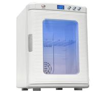 Mixtric Incubadora Huevos Reptiles, Mini Incubadora Digital 25L Capacidad, Incubadora PortáTil para Reptiles Tipo Armario con FuncióN CalefaccióN y RefrigeracióN, para Reptiles PequeñOs,Blanca