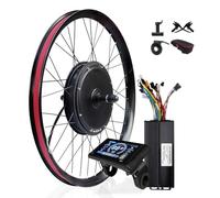 Mixtric Kit ConversióN para Bicicleta EléCtrica 2000W 72V, Kit Motor Buje Trasero 20-29 Pulgadas, Velocidad hasta 65 Km/H, FáCil InstalacióN, para Bicicleta EléCtrica MontañA y Carretera,27.5in